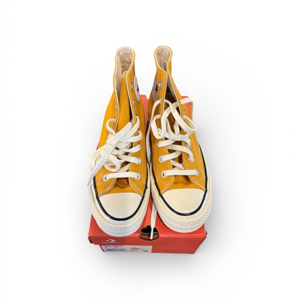 Converse Yellow High-Top Sneakers